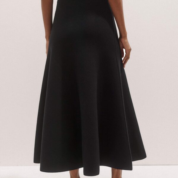Me and Em Milano Knit Maxi Skirt – luxury British Black in Me and Em exclusively at Coveti