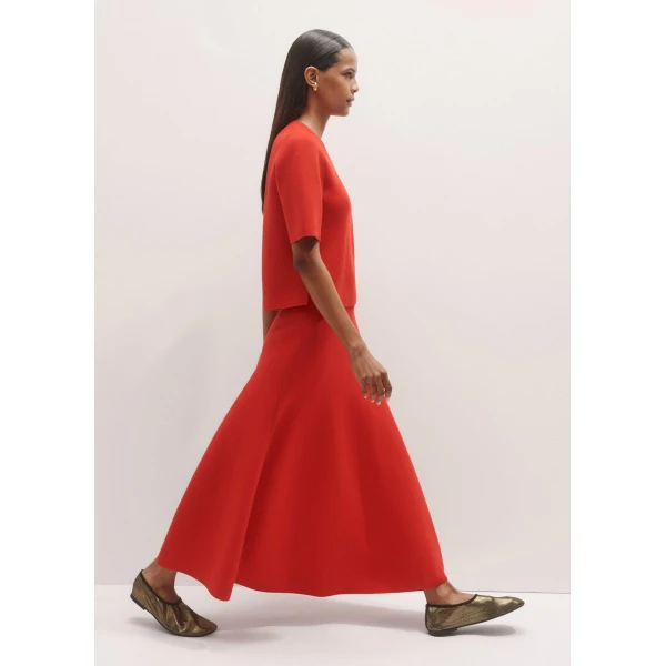 Me and Em Milano Knit Maxi Skirt, view 6