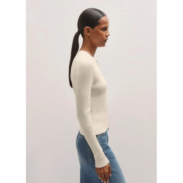 Me and Em Milano Knit Two-Way Zip Cardigan, view 6