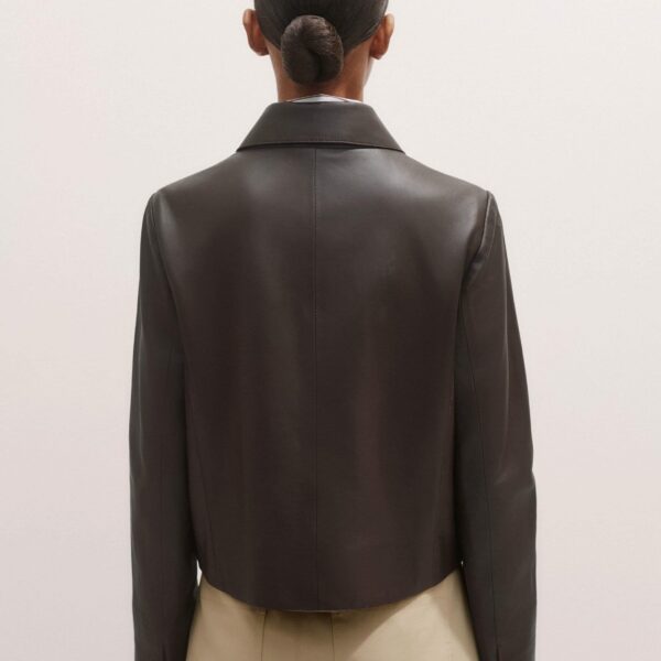 Me and Em Patch Pocket Jacket – luxury British Brown in Me and Em exclusively at Coveti