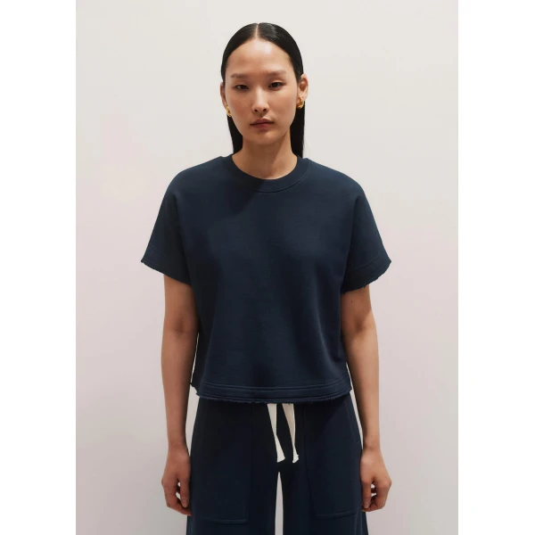 Me and Em Relaxed Short Sleeve Sweatshirt, view 2