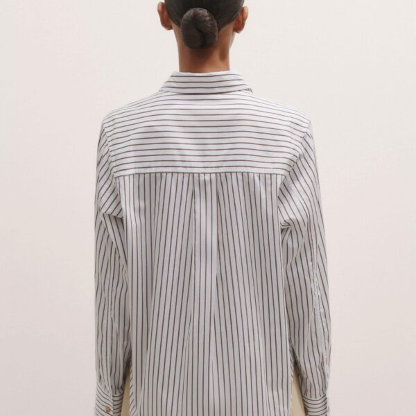 Me and Em Striped Relaxed Forever Shirt – luxury British Multicolour in Me and Em exclusively at Coveti