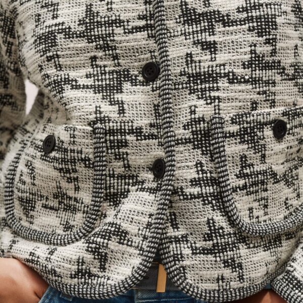 Me and Em Travel Tweed Jacket – luxury British Multicolour in Me and Em exclusively at Coveti
