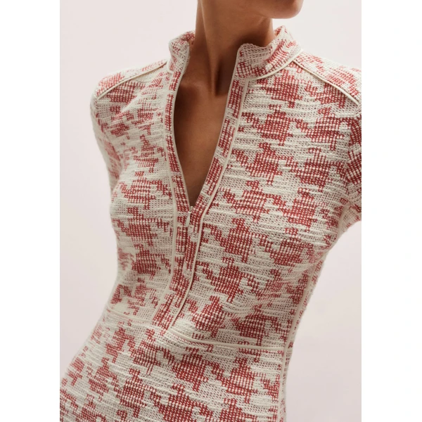 Me and Em Travel Tweed Midi Dress, view 3