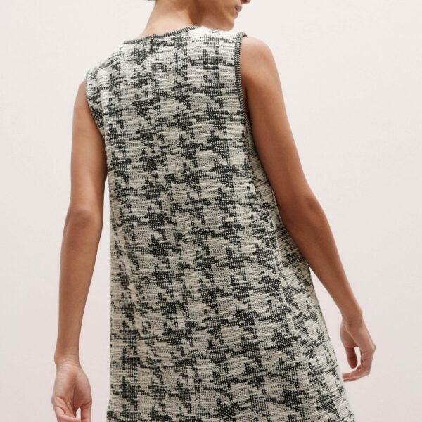 Me and Em Travel Tweed Mini Dress – luxury British Multicolour in Me and Em exclusively at Coveti