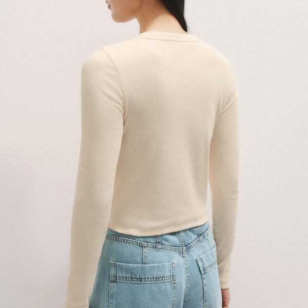 Me and Em Ultimate Rib Cardigan – luxury British Ivory in Me and Em exclusively at Coveti
