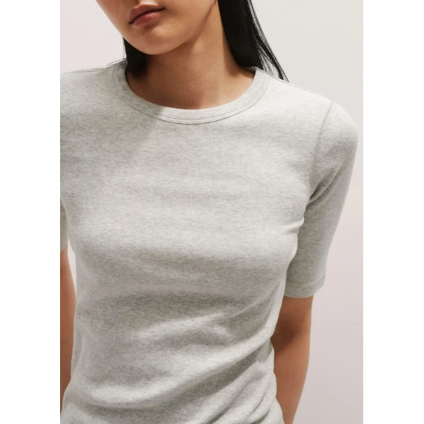 Me and Em Ultimate Rib Sweater Tee, view 3