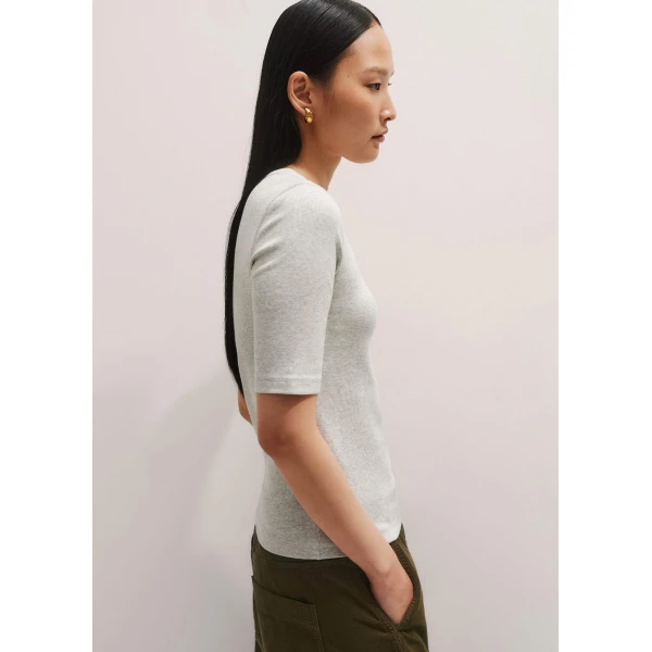 Me and Em Ultimate Rib Sweater Tee, view 6