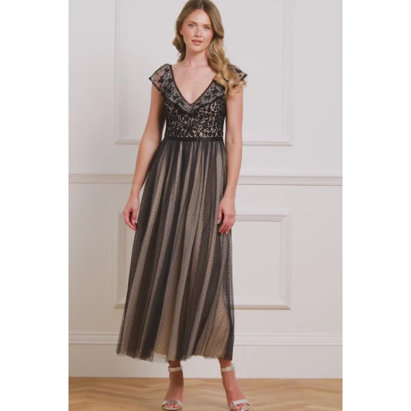 Needle and Thread cocktail dress - sequin embellished | Shop luxury evening wear at Coveti