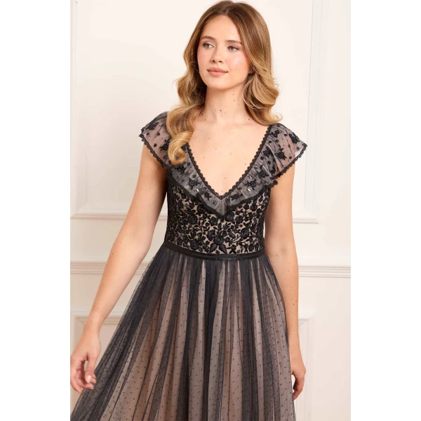 Needle and Thread cocktail dress - sequin embellished | Shop luxury evening wear at Coveti