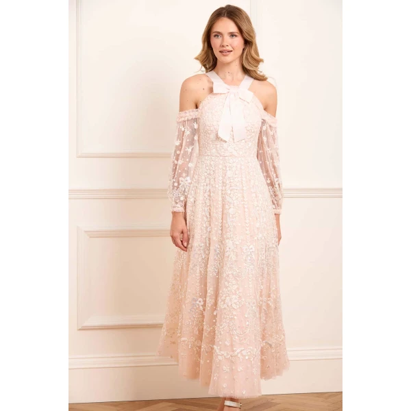 Needle and Thread cocktail dress - sequin embellished | Shop luxury evening wear at Coveti
