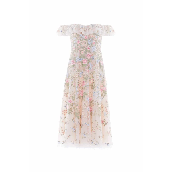 Needle & Thread dress - romantic embellished tulle gown | Coveti