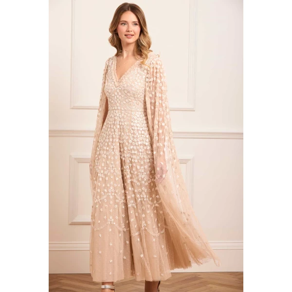 Needle and Thread cocktail dress - sequin embellished | Shop luxury evening wear at Coveti