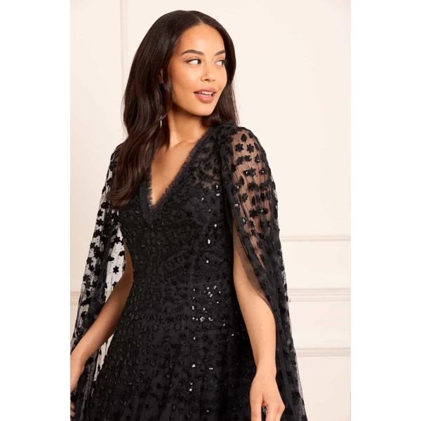 Needle and Thread cocktail dress - sequin embellished | Shop luxury evening wear at Coveti
