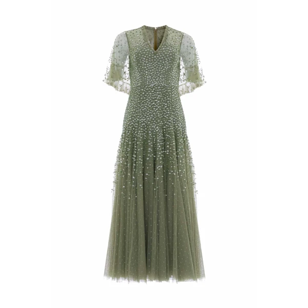 Needle & Thread dress - romantic embellished tulle gown | Coveti