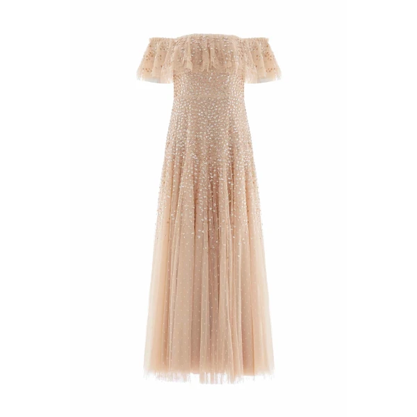 Needle & Thread dress - romantic embellished tulle gown | Coveti
