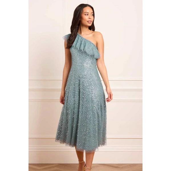 Needle and Thread cocktail dress - sequin embellished | Shop luxury evening wear at Coveti