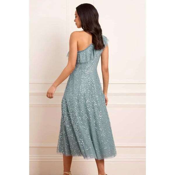 Needle and Thread cocktail dress - sequin embellished | Shop luxury evening wear at Coveti