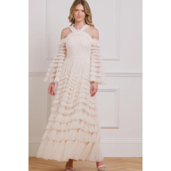 Needle and Thread cocktail dress - sequin embellished | Shop luxury evening wear at Coveti