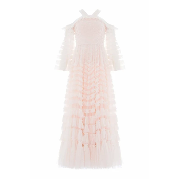 Needle & Thread dress - romantic embellished tulle gown | Coveti