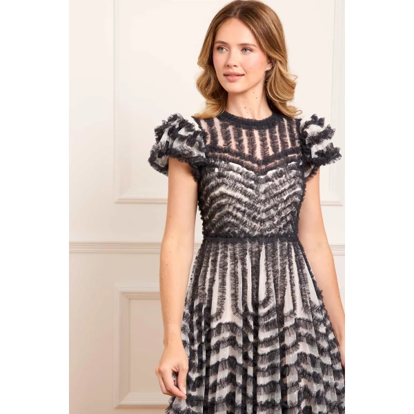 Needle and Thread cocktail dress - sequin embellished | Shop luxury evening wear at Coveti