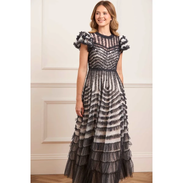 Needle and Thread cocktail dress - sequin embellished | Shop luxury evening wear at Coveti