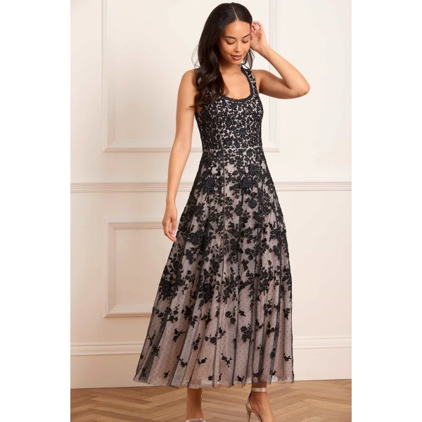 Needle and Thread cocktail dress - sequin embellished | Shop luxury evening wear at Coveti