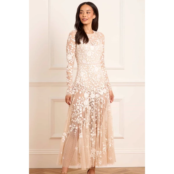 Needle and Thread cocktail dress - sequin embellished | Shop luxury evening wear at Coveti