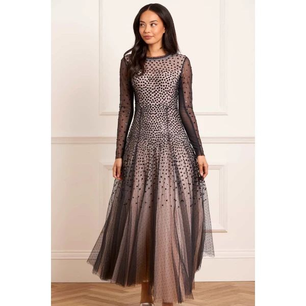 Needle and Thread cocktail dress - sequin embellished | Shop luxury evening wear at Coveti
