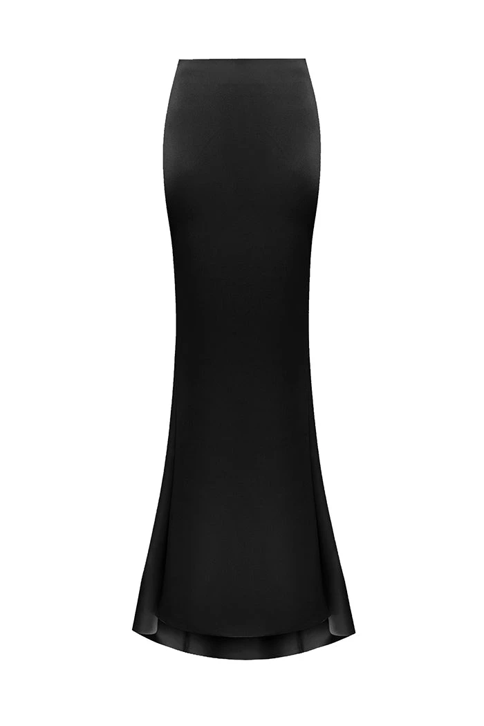 Rasario Satin Skirt – couture evening dress