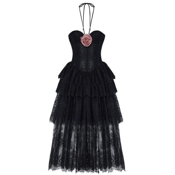Rasario Lace Dress – couture evening dress