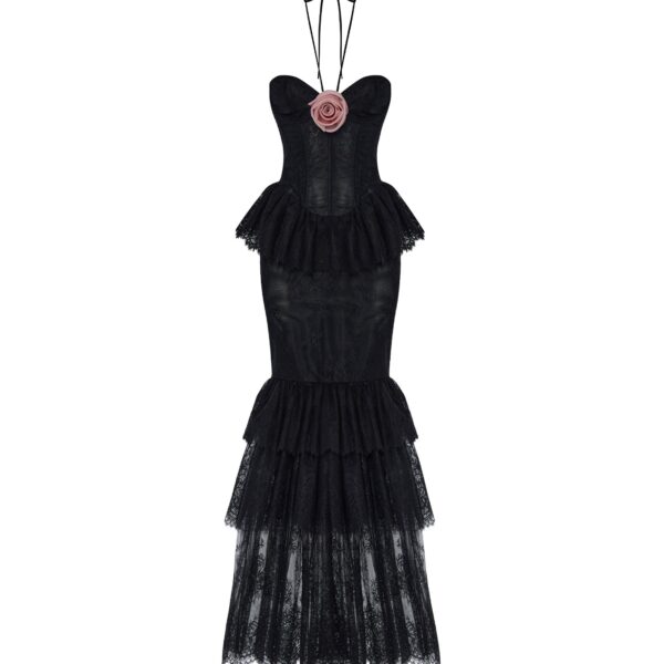 Rasario Lace Dress – couture evening dress