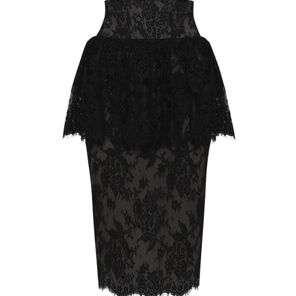 Rasario Lace Skirt – couture evening dress