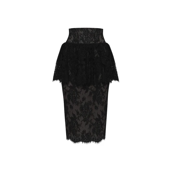 Rasario Lace Skirt – couture evening dress