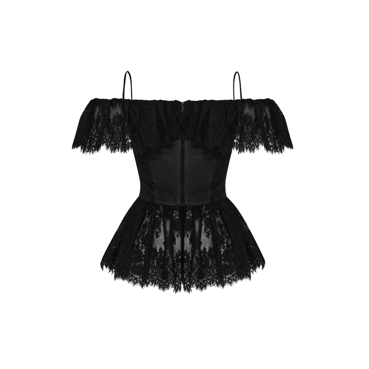 Rasario Lace Top – couture evening dress