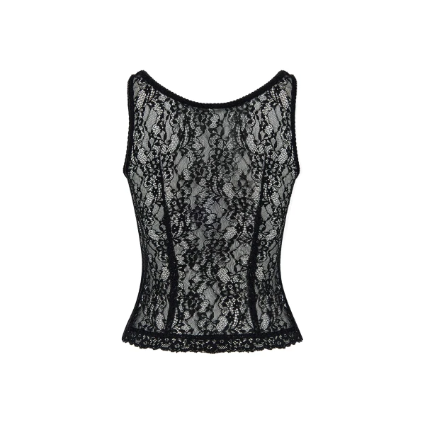 Rasario Lace Top – couture evening dress