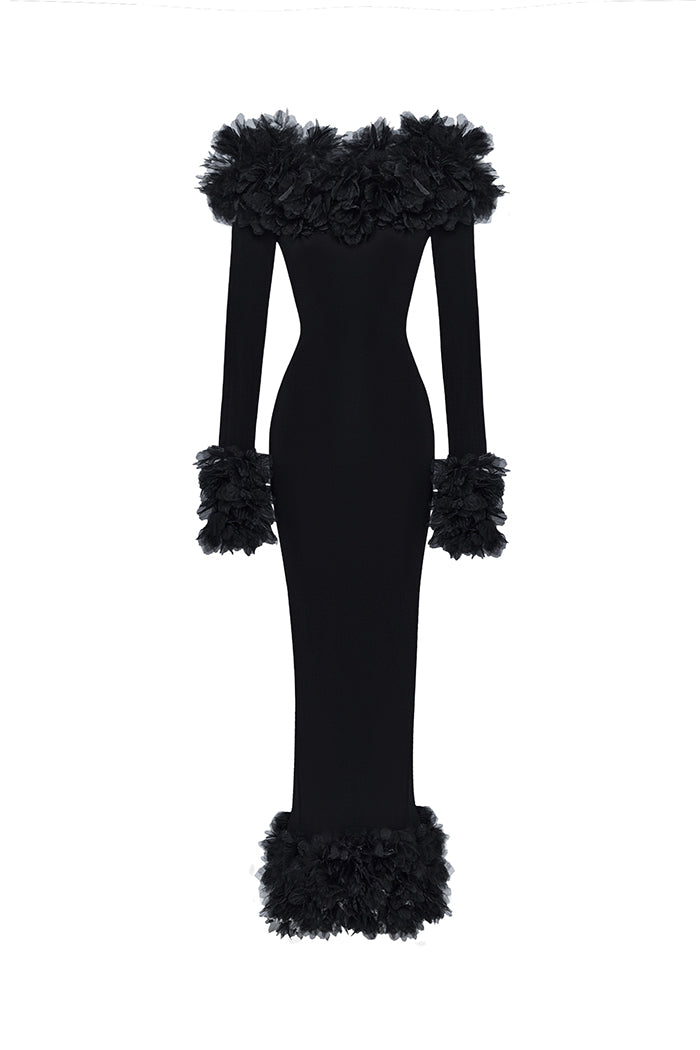 Rasario Floral – couture evening dress