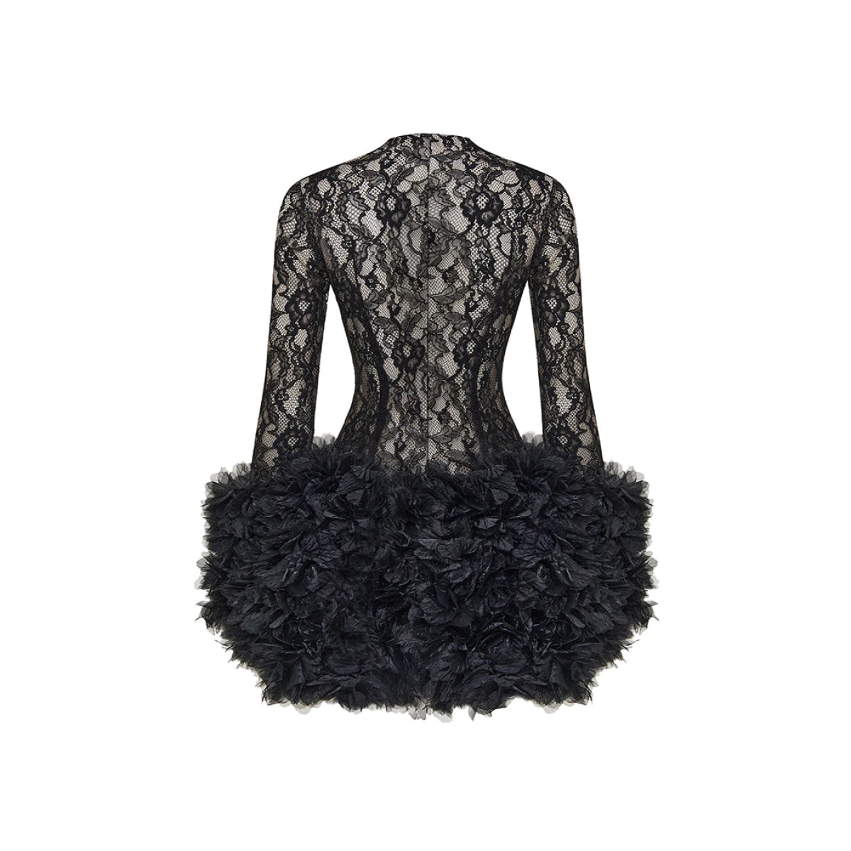 Rasario Lace Dress – couture evening dress