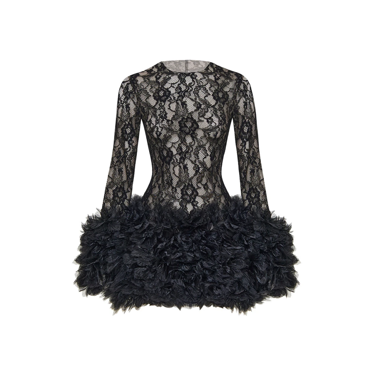 Rasario Lace Dress – couture evening dress