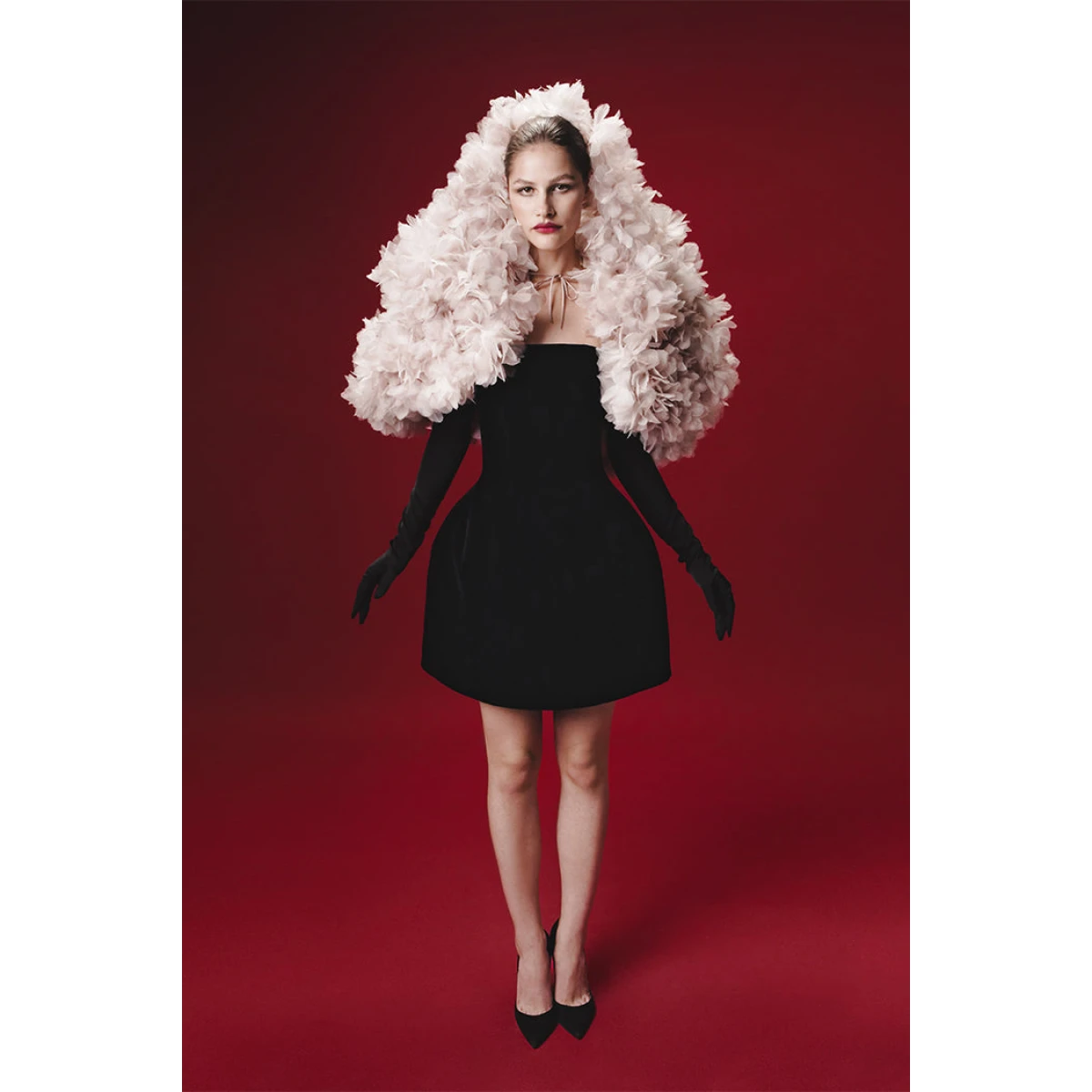 Rasario Mini Dress – couture evening dress