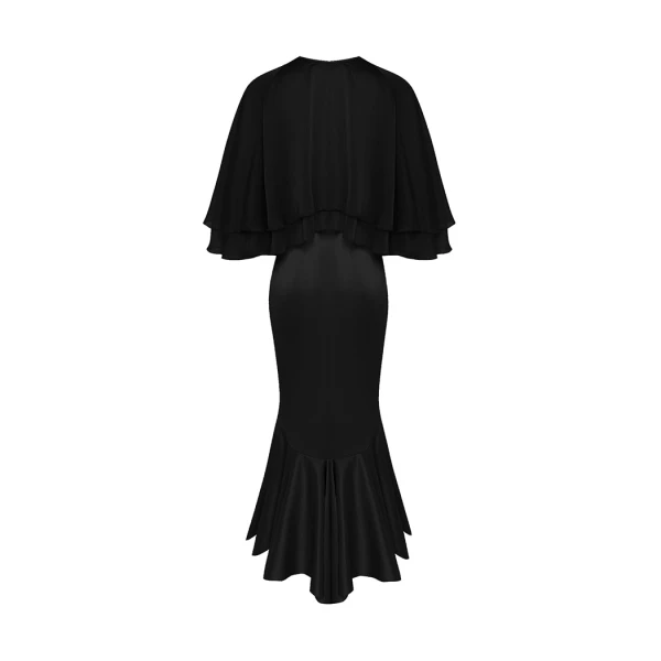 Rasario Satin Dress – couture evening dress