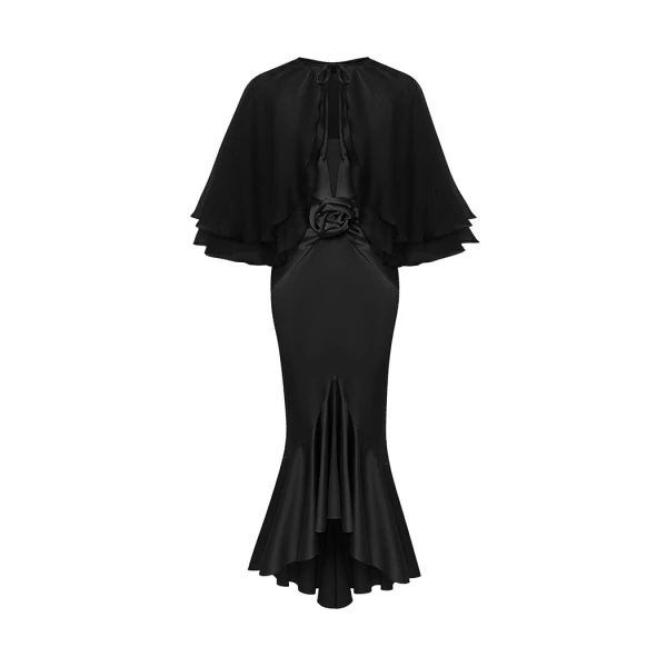 Rasario Satin Dress – couture evening dress