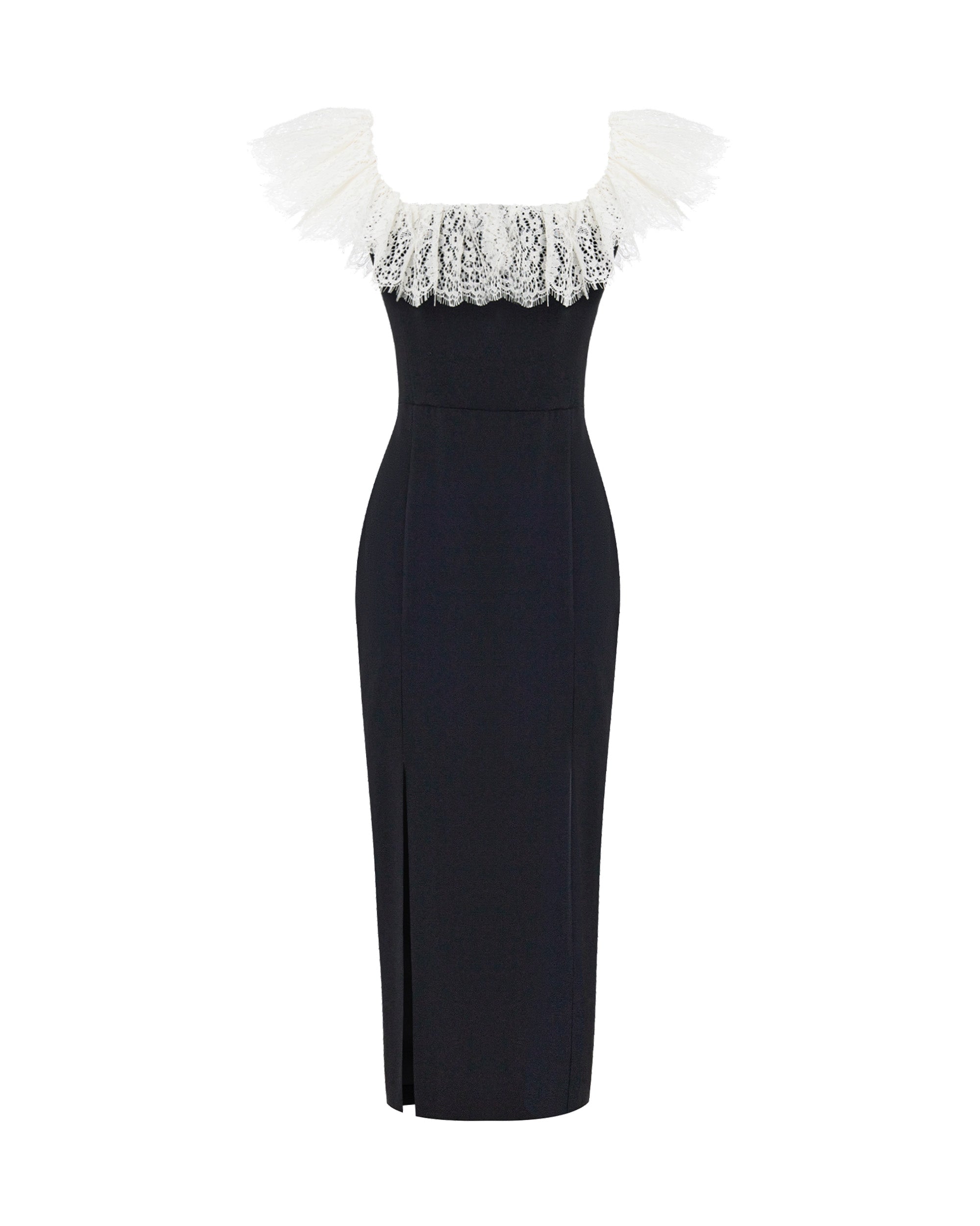 Rasario Lace Dress – couture evening dress