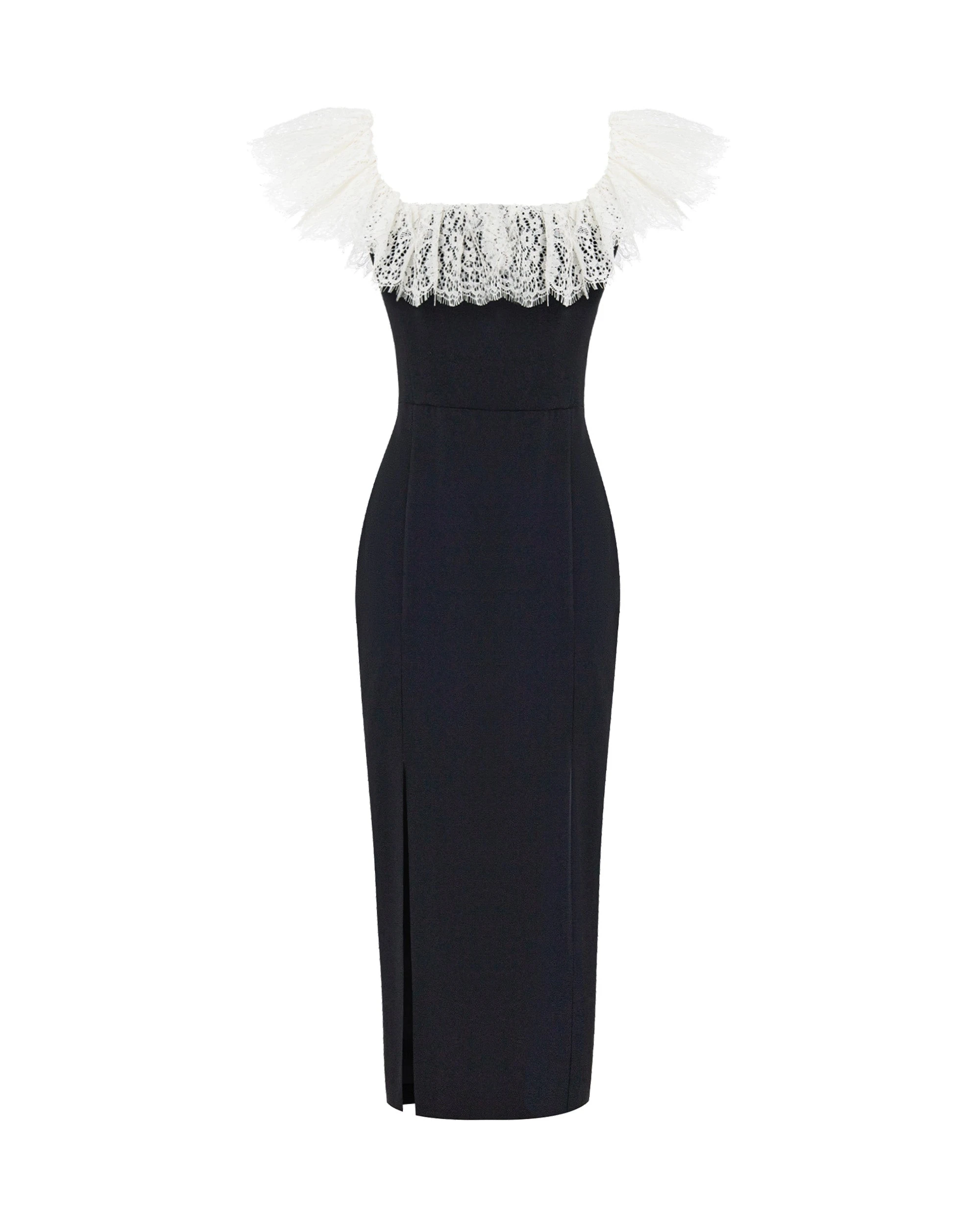 Rasario Lace Dress – couture evening dress