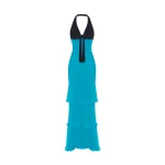 Rasario Chiffon Dress – couture evening dress