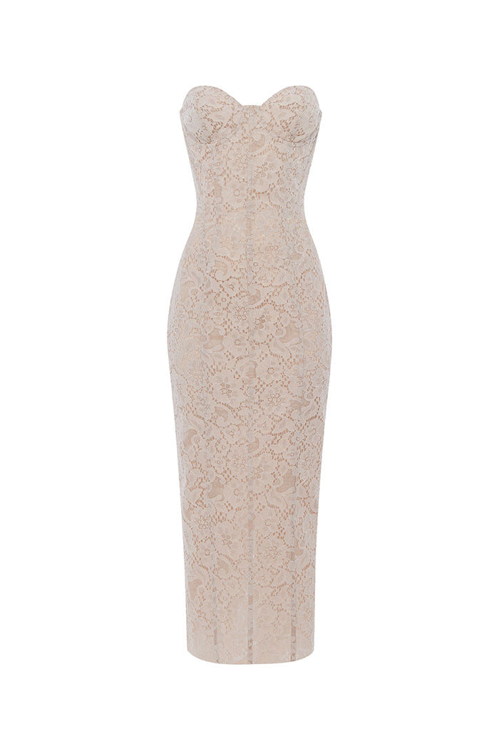 Rasario Lace Dress – couture evening dress