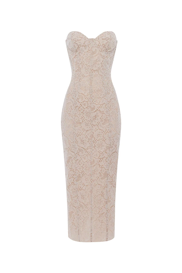 Rasario Lace Dress – couture evening dress