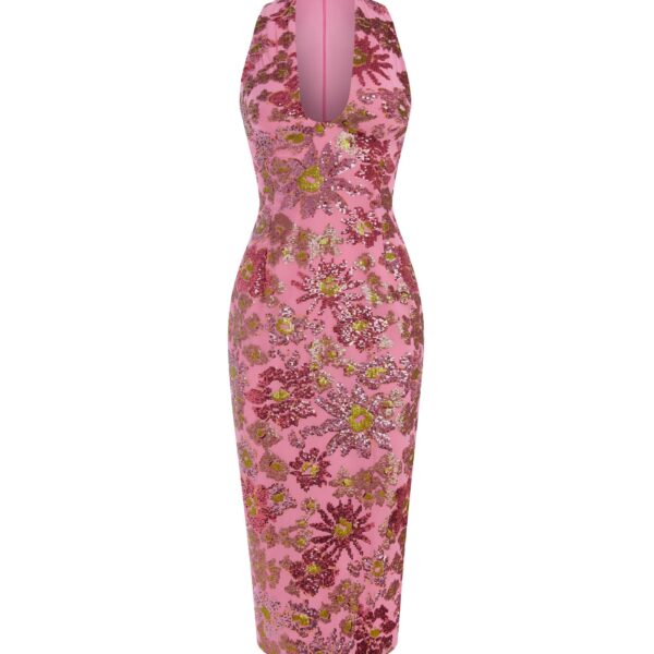Rasario Floral Dress – couture evening dress