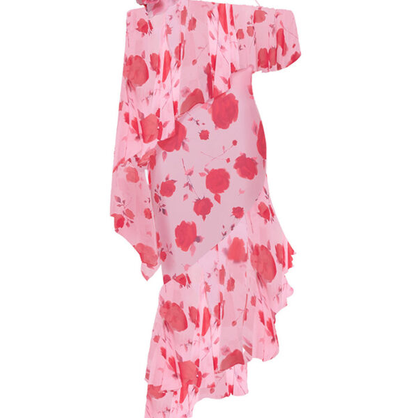 Rasario Floral Dress – couture evening dress