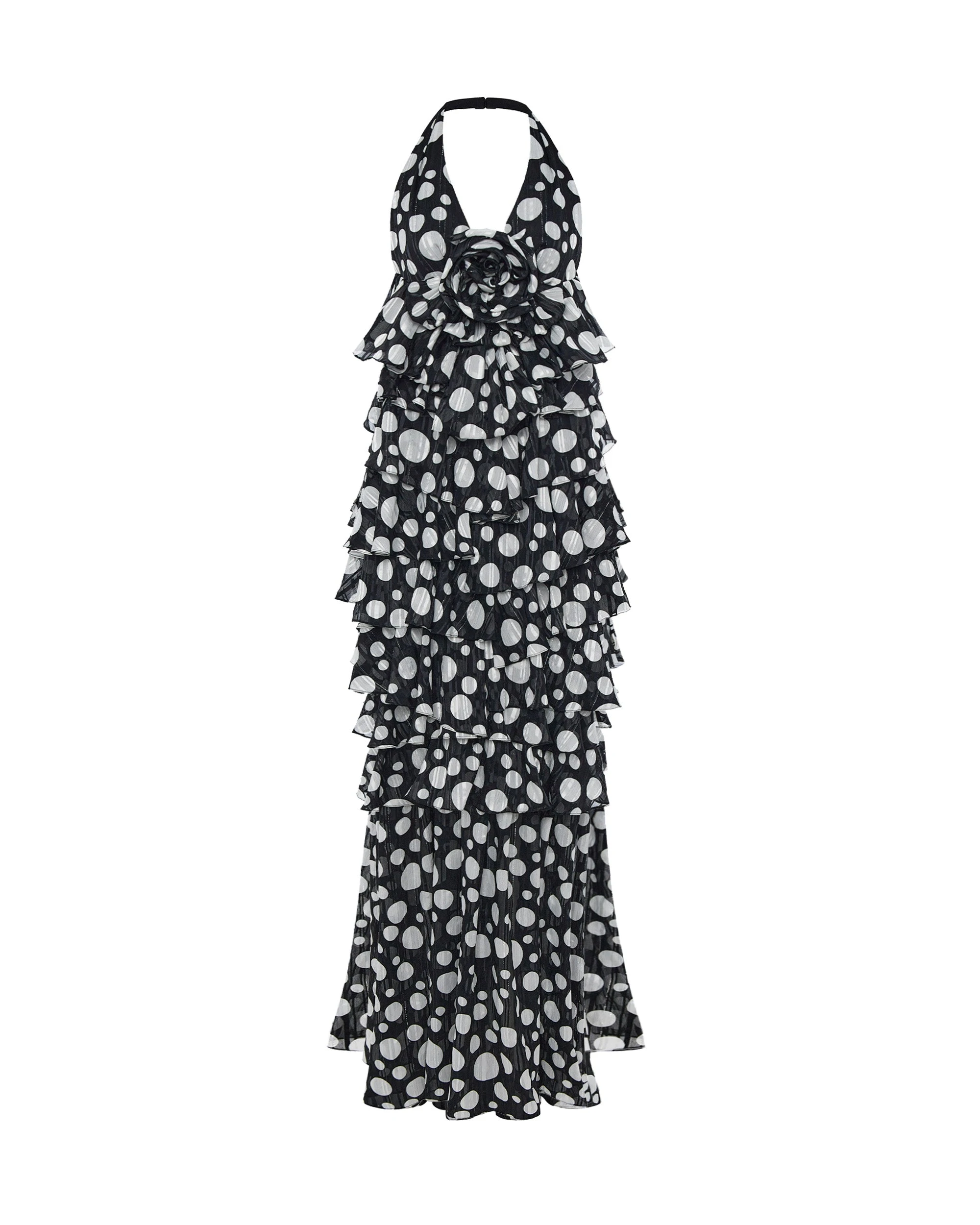Rasario Polka dot – couture evening dress